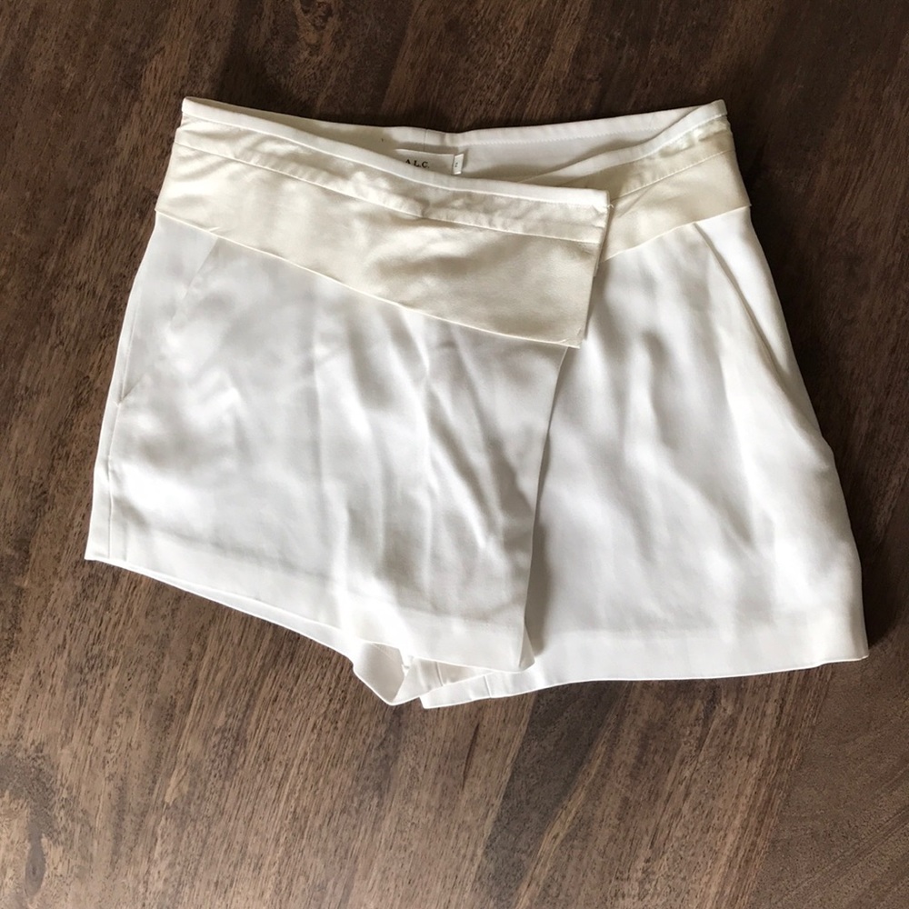 A.L.C. White Skort